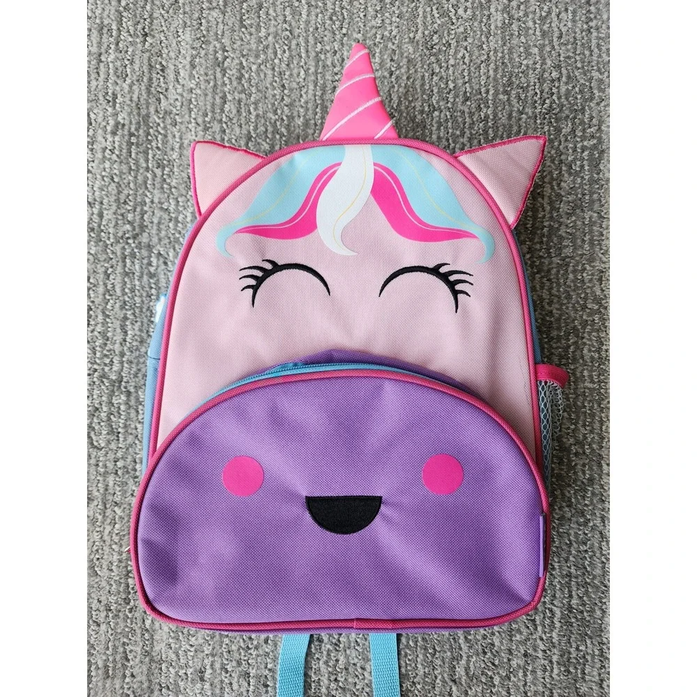 Joy2b Toddler Kids Unicorn Backpack & Lunch Box Bag Set NEW
